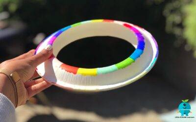 Make a Paper Plate Frisbee